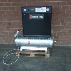 Kolbenkompressor HAMMER TOOLS KK 7.5 PVS Tank Vollverzinkt Schallisoliert