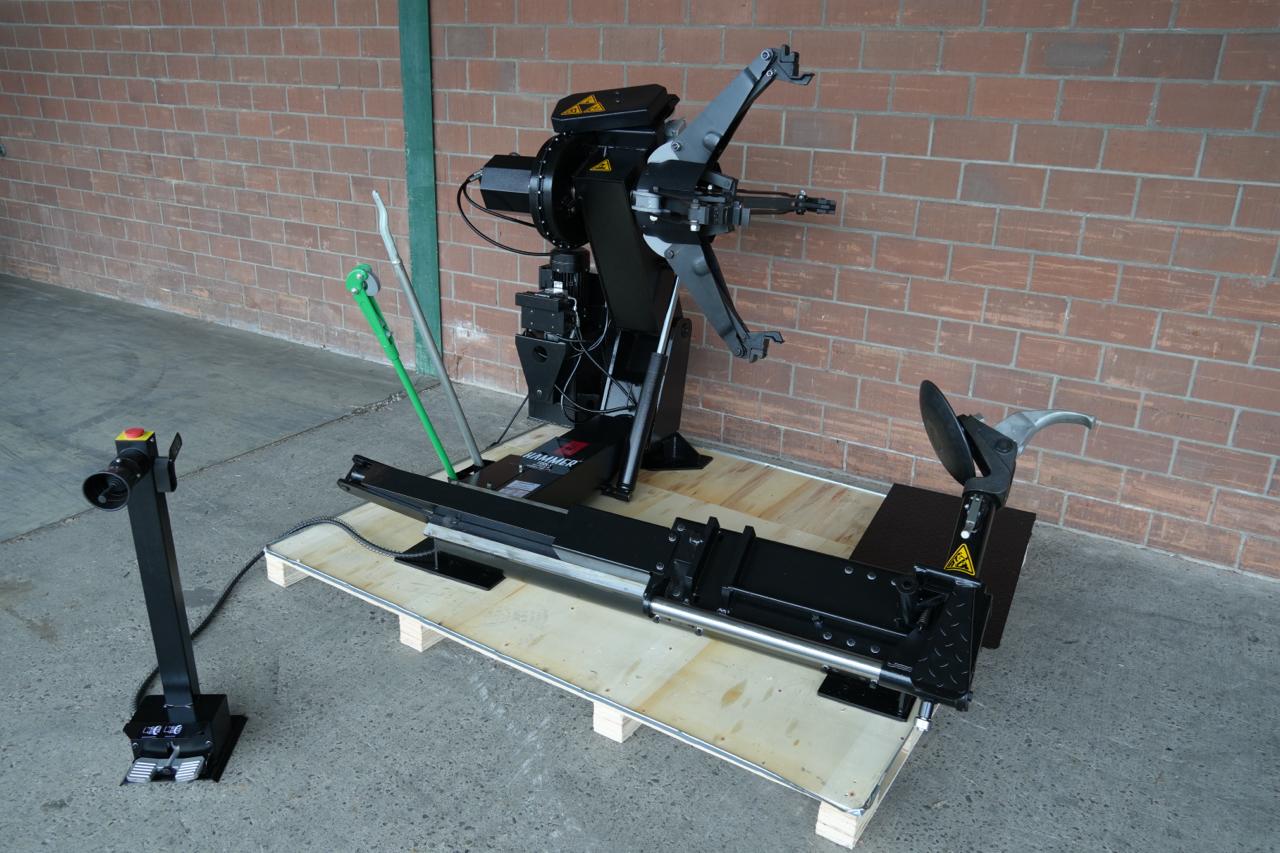 Elektrohydraulischer LKW/Landmaschinen-Reifenmontiermaschine (56") HAMMER TOOLS Raptor 56 – Bild 2